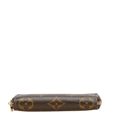 ルイ ヴィトン モノグラム ジッピー コインパース コインケース M60067 ブラウン PVC レザー レディース LOUIS VUITTON 【中古】