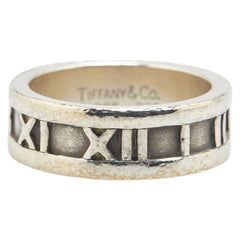 ティファニー アトラス リング 指輪 シルバー SV925 シルバー レディース TIFFANY&Co. 【中古】