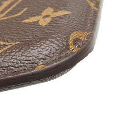 ルイ ヴィトン モノグラム モバイルケース ブラウン PVC レザー レディース LOUIS VUITTON 【中古】