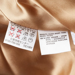 マックスマーラ コート サイズ:38 ブラウン キャメル ウール レディース MAX MARA 【中古】