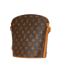 ルイ ヴィトン モノグラム ドルーオ ショルダーバッグ M51290 ブラウン PVC レザー レディース LOUIS VUITTON 【中古】