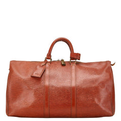 ルイ ヴィトン エピ キーポル50 ボストンバッグ トラベルバッグ M42968 ジパングゴールド ブラウン レザー レディース LOUIS VUITTON 【中古】