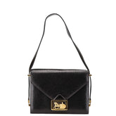 セリーヌ ワンショルダーバッグ ブラック レザー レディース CELINE 【中古】