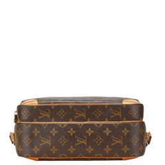 ルイ ヴィトン モノグラム ナイル ショルダーバッグ M45244 ブラウン PVC レザー レディース LOUIS VUITTON 【中古】