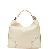 グッチ グッチシマ ワンショルダーバッグ 181514 アイボリー レザー レディース GUCCI 【中古】