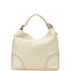 グッチ グッチシマ ワンショルダーバッグ 181514 アイボリー レザー レディース GUCCI 【中古】