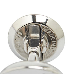 ルイ ヴィトン ブトン ドゥ マンシェット モノグラム カフス M61971 シルバー メタル メンズ LOUIS VUITTON 【中古】