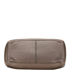 セリーヌ ブギーバッグ ハンドバッグ ブラウン レザー レディース CELINE 【中古】