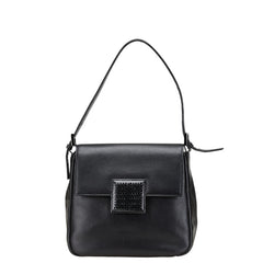 ジバンシー 4Gロゴ ワンショルダーバッグ ブラック レザー レディース Givenchy 【中古】