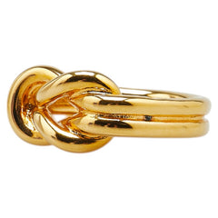 エルメス アタメ スカーフリング ゴールド メッキ レディース HERMES 【中古】