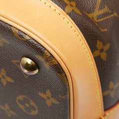 ルイ ヴィトン モノグラム クルーザーバッグ40 ボストンバッグ M41139 ブラウン PVC レザー レディース LOUIS VUITTON 【中古】