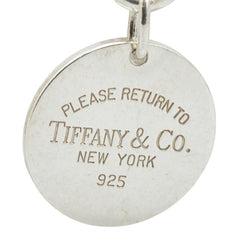 ティファニー リターン トゥ ティファニー ラウンドタグ ブレスレット SV925 シルバー レディース TIFFANY&Co. 【中古】