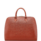 ルイ ヴィトン エピ ソルボンヌ ハンドバッグ ビジネスバッグ M54513 ケニアブラウン レザー レディース LOUIS VUITTON 【中古】