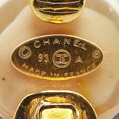 シャネル ヴィンテージ パール イヤリング ゴールド メッキ レディース CHANEL 【中古】