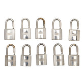 エルメス カデナ 南京錠 10個セット シルバー メタル レディース HERMES 【中古】