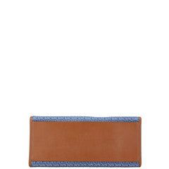 マイケルコース ミレラ ラージ ノースサウス トート トートバッグ ショルダーバッグ 2WAY ブルー ブラウン デニム レザー レディース Michael Kors 【中古】