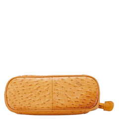 オーストリッチ 斜め掛け ショルダーバッグ ブラウン オーストリッチ レディース ostrich 【中古】