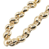 K18YG イエローゴールド ネックレス メンズ 【中古】