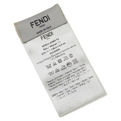 フェンディ ラッピー バンドゥ リバーシブル スカーフ FXT011 AJWK マルチカラー シルク レディース FENDI 【中古】