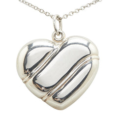 ティファニー ハート ネックレス SV925 シルバー レディース TIFFANY&Co. 【中古】