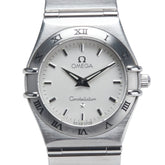 オメガ コンステレーション 腕時計 1572.30 クオーツ シルバー文字盤 ステンレススチール レディース OMEGA 【中古】