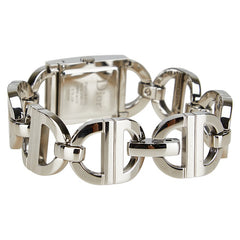 ディオール マリス 腕時計 D78-109 クオーツ ホワイト文字盤 ステンレススチール レディース Dior 【中古】