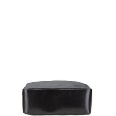 グッチ バンブー ハンドバッグ 000 1014 0575 グレー ブラック ナイロン レザー レディース GUCCI 【中古】
