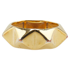 ヴァレンチノ ロックスタッズ リング 指輪 ゴールド メッキ レディース Valentino 【中古】