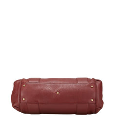 グッチ トートバッグ 269926 ボルドー ワインレッド レザー レディース GUCCI 【中古】