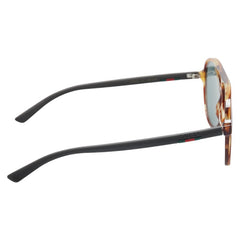 グッチ ティアドロップ サングラス GG0423S ブラウン プラスチック レディース GUCCI 【中古】