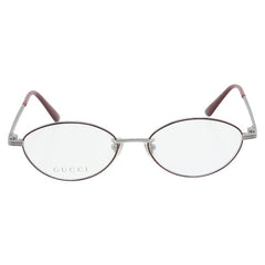 グッチ メガネ GG1059OJ シルバー ワインレッド メタル レディース GUCCI 【中古】
