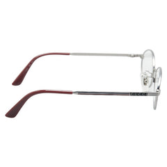 グッチ メガネ GG1059OJ シルバー ワインレッド メタル レディース GUCCI 【中古】