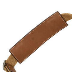 コーチ ミニ シグネチャー 斜め掛け ショルダーバッグ ベージュ ブラウン キャンバス レザー レディース COACH 【中古】