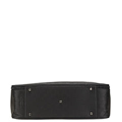 グッチ GGナイロン ボストンバッグ トラベルバッグ ブラック ナイロン レザー レディース GUCCI 【中古】