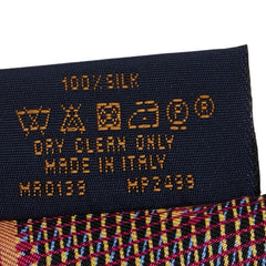 ルイ ヴィトン バンドー モノグラム LVポップ スカーフ MP2499 ピンク マルチカラー シルク レディース LOUIS VUITTON 【中古】