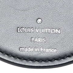 ルイ ヴィトン モノグラム ポルト クレ ラウンド レインボー キーホルダー チャーム MP2465 ブラック マルチカラー レザー メタル レディース LOUIS VUITTON 【中古】