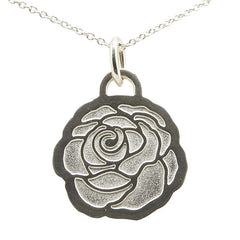 ティファニー GO WOMEN 2017 ローズ バラ モチーフ ネックレス SV925 シルバー レディース TIFFANY&Co. 【中古】