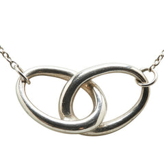 ティファニー ダブルループ ネックレス SV925 シルバー レディース TIFFANY&Co. 【中古】