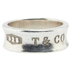 ティファニー 1837 ナロー リング 指輪 SV925 シルバー レディース TIFFANY&Co. 【中古】