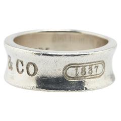 ティファニー 1837 ナロー リング 指輪 SV925 シルバー レディース TIFFANY&Co. 【中古】
