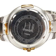 ダンヒル 腕時計 クオーツ シルバー文字盤 ステンレススチール メンズ Dunhill 【中古】