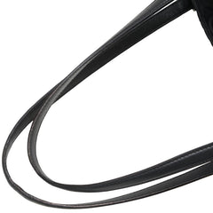 サルヴァトーレフェラガモ ガンチーニ ハンドバッグ トートバッグ ブラック ナイロン レザー レディース Salvatore Ferragamo 【中古】