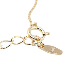 K18YG イエローゴールド ルビー0.31ct ダイヤ0.30ct ペンダントネックレス レディース 【中古】