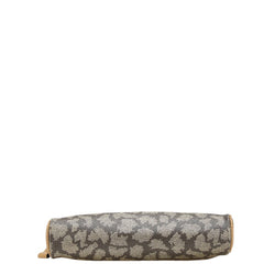 サンローラン ジラフ クラッチバッグ セカンドバッグ ベージュ PVC レザー レディース SAINT LAURENT 【中古】