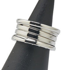 ブルガリ ビーゼロワン リング 指輪 #51 K18WG ホワイトゴールド レディース BVLGARI 【中古】