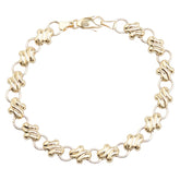 K18YG イエローゴールド ブレスレット レディース 【中古】