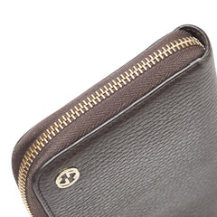 グッチ インターロッキングG 長財布 ラウンドファスナー 449347 ブラウン レザー レディース GUCCI 中古
