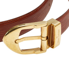 ルイ ヴィトン エピ サンチュール クラシック ベルト 110/44 R15008 ブラウン レザー メンズ LOUIS VUITTON 【中古】