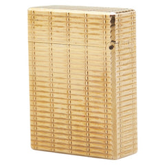 デュポン ライン1S ガスライター ゴールド メッキ レディース Dupont 【中古】
