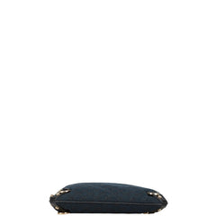 グッチ GGキャンバス アビー 斜め掛け ショルダーバッグ 131326 ブラック レザー レディース GUCCI 【中古】